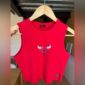 Hype and Vice Chicago Bulls Cut Off Tank - Size Small
